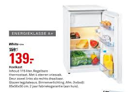 KOELKAST TAFELMODEL, Moderne Millieu Zuinig. >> SHOP151.nl - Afbeelding 3