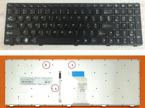 Lenovo Ideapad Y580 Y580N Y580NT toetsenbord 25203446 - nr. 1