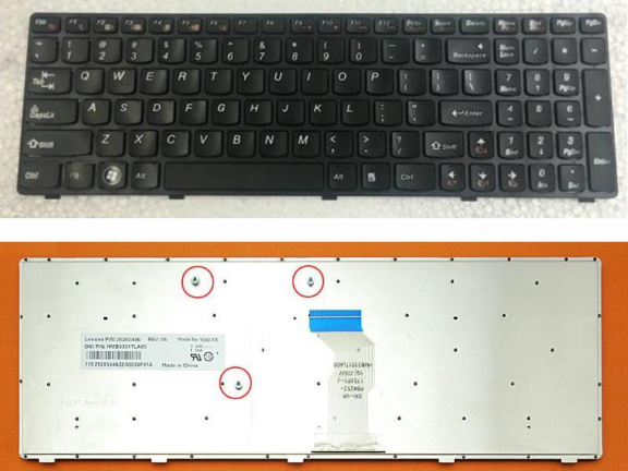 Lenovo Ideapad Y580 Y580N Y580NT toetsenbord - nr. 1