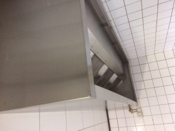 Inox/Rvs Dampkap voor grootkeuken 245cm - Afbeelding 4