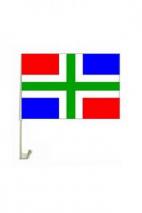 Groningen Autoraam vlag 30 x 45 cm - nr. 1