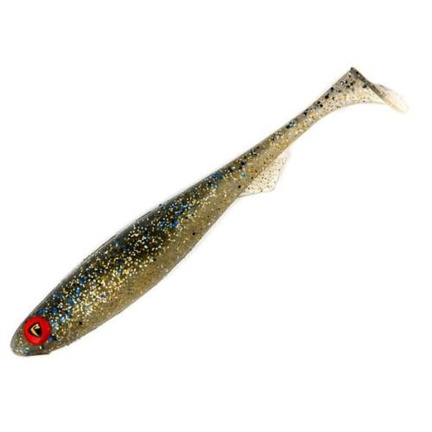 Fox rage slick shad | ghost blue flash | 11 cm