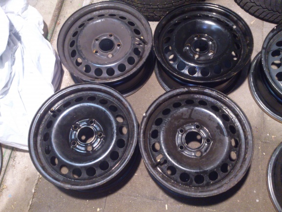 4 Stalen Velgen Saab 9-3 9-5 900 15 Inch 5x110 - Afbeelding 3