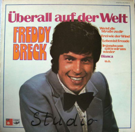 LP Freddy Breck - Überall auf die Welt - nr. 1