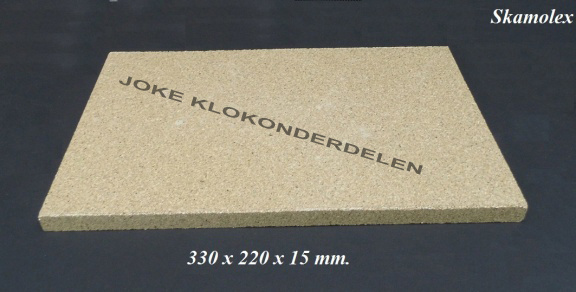 === Soldeerplaat = skamolex = nieuw === 30200