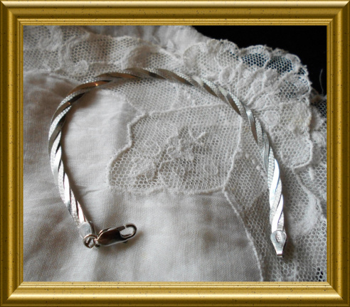 Mooi zilveren armbandje // vintage silver bracelet - nr. 1