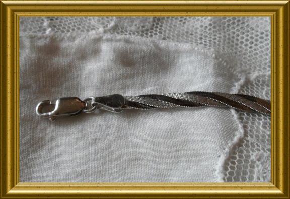 Mooi zilveren armbandje // vintage silver bracelet - Afbeelding 2