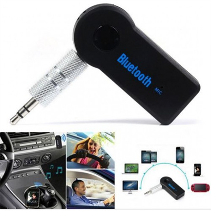 Wireless Bluetooth Car Kit AUX Audio Music Receiver - nr. 1