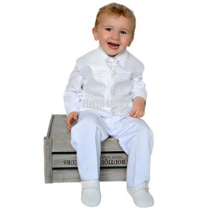 doop kleding bruidsjonker pakje verjaardag feest kleding cute - Afbeelding 5