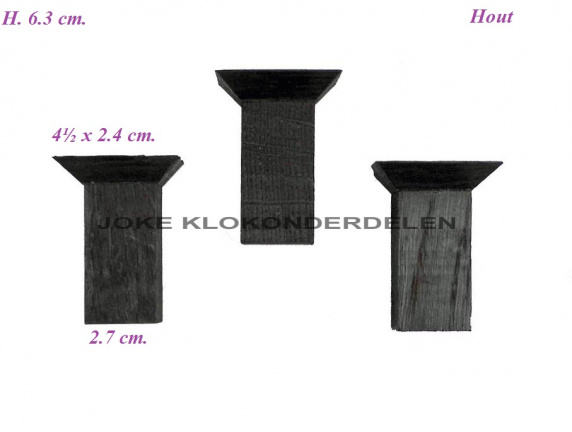 === Schoorsteentjes = hout = gebruikt === 36801