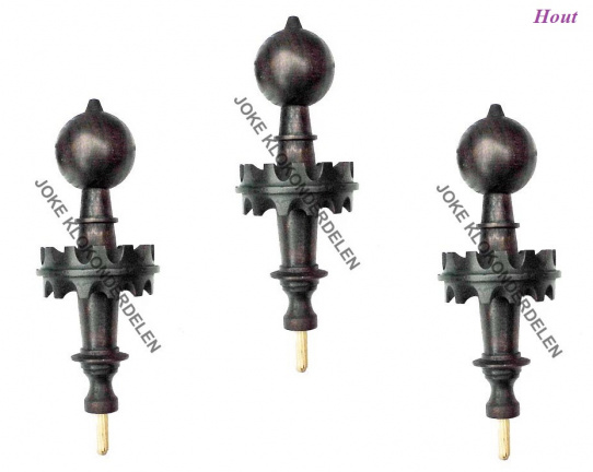 3 Tollen = Friese staartklok = nieuw = 41526 - nr. 1