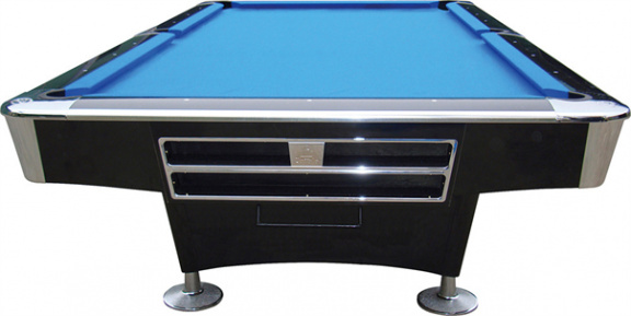 Pooltafel Buffalo Pro-II 8 foot zwart of bruin, drop pocket - Afbeelding 3