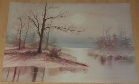 LANDSCHAP MEERTJE 1 POSTER NIEUW