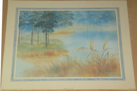 LANDSCHAP TRANQUIL BY KUNG 1 POSTER NIEUW