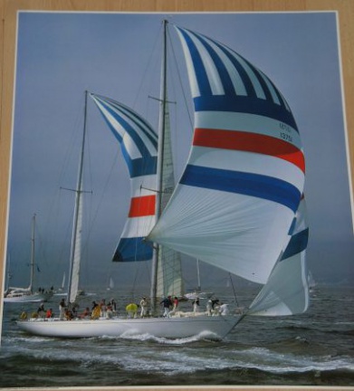 ZEILBOOT GROOT 1 POSTER NIEUW.