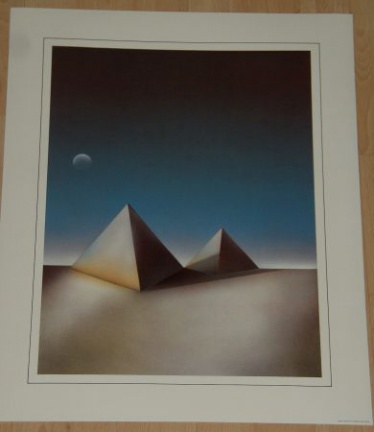 PIRAMIDE MODERN 1 POSTER NIEUW.