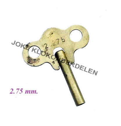 === Klok sleutel = Ø 2.75 mm. = gebruikt === 41581