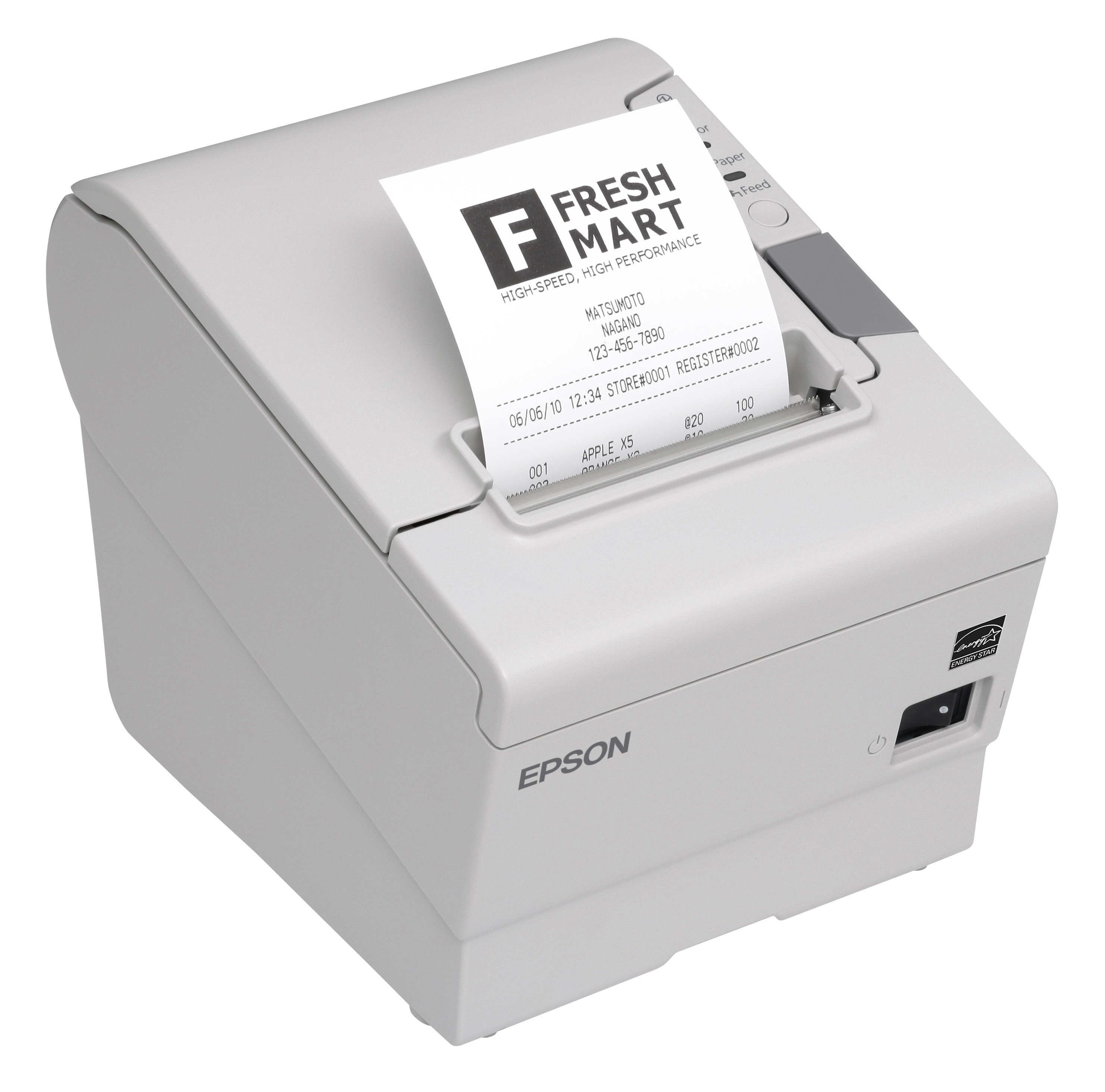 Epson TM-T88V USB LPT licht grijs C31CA85813 bonprinter direct thermisch