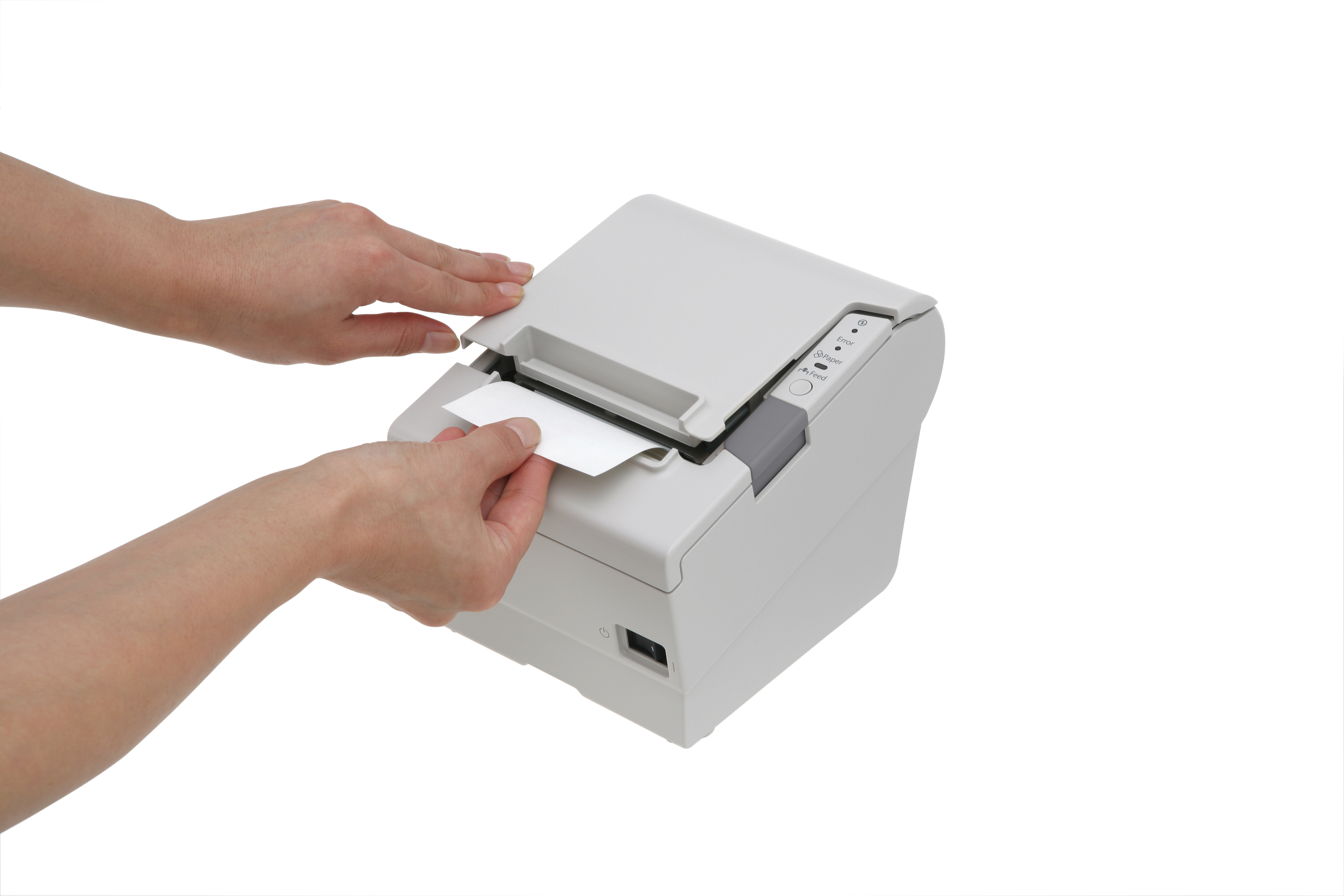 Epson TM-T88V USB LPT licht grijs C31CA85813 bonprinter direct thermisch - Afbeelding 3