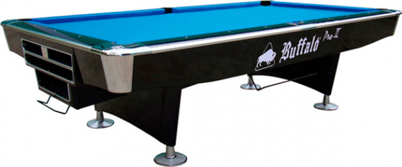 Buffalo Pooltafel Pro II 9ft zwart - nr. 1