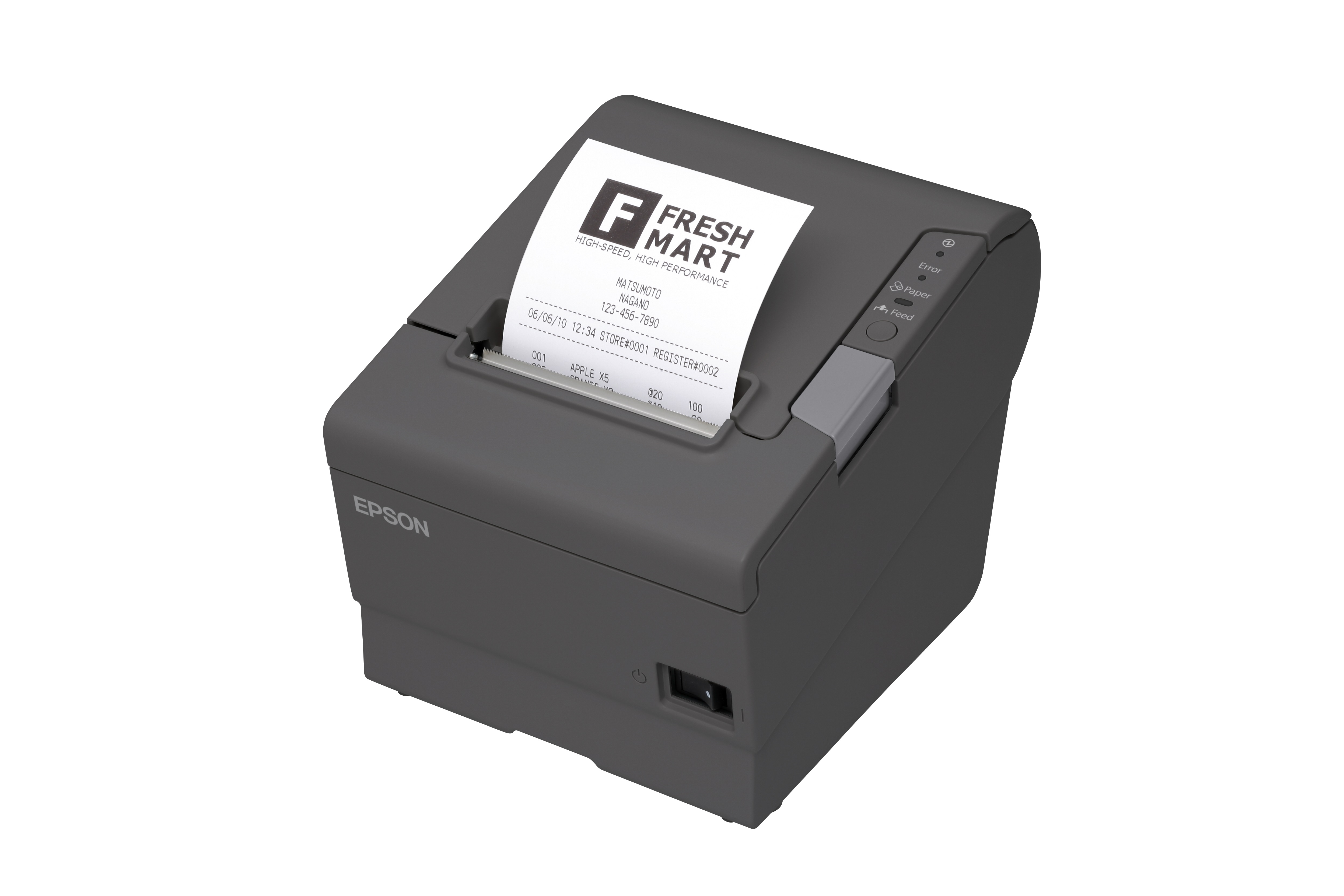 Epson TM-T88V USB BT (iOS) donkergrijs C31CA85953 bonprinter direct thermisch