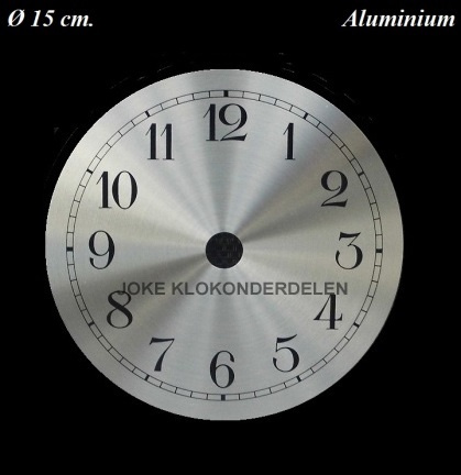 === Wijzerplaat = aluminium = nieuw === 30145