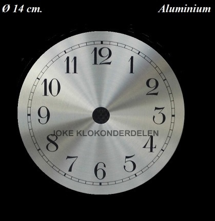 === Wijzerplaat = aluminium = nieuw === 30146