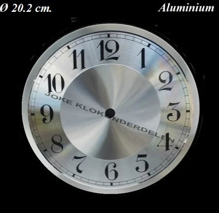 === Wijzerplaat = aluminium = nieuw === 30143