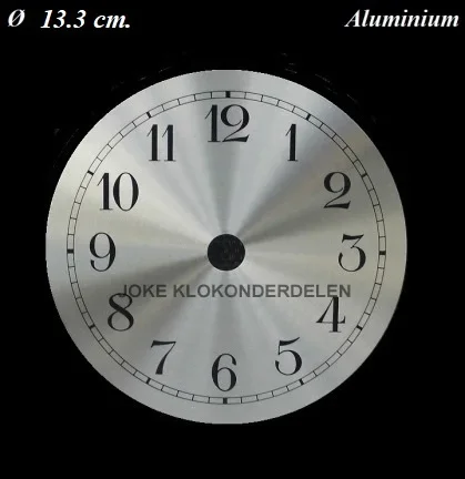 === Wijzerplaat = aluminium = nieuw === 39920