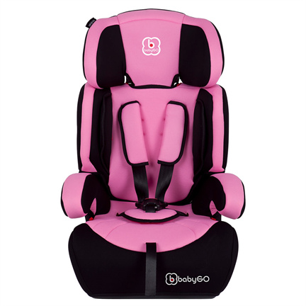 Autostoel BabyGO Motion SP Pink (9-36kg) - nr. 1