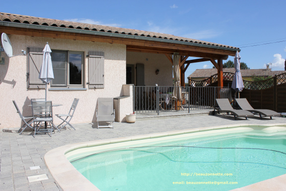 vakantiewoning met prive zwembad, airco en TV Vlaanderen in FR (Zuid-Ardeche) - Afbeelding 2