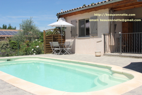 vakantiewoning met prive zwembad, airco en TV Vlaanderen in FR (Zuid-Ardeche) - Afbeelding 3