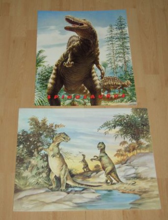 DINOSAURUSSEN 2 POSTERS NIEUW