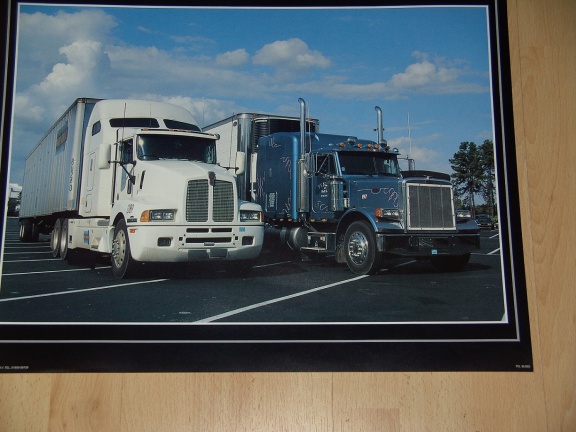 TRUCK SHOW Set 2) 1 POSTER NIEUW