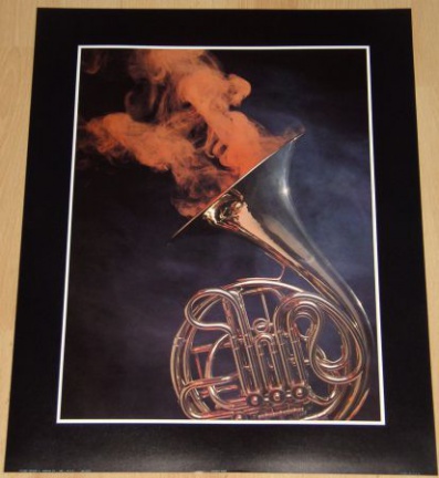FRANSE HOORN 1 POSTER NIEUW.