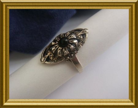 Oude zilveren ring - Afbeelding 2