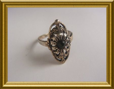Oude zilveren ring - Afbeelding 4