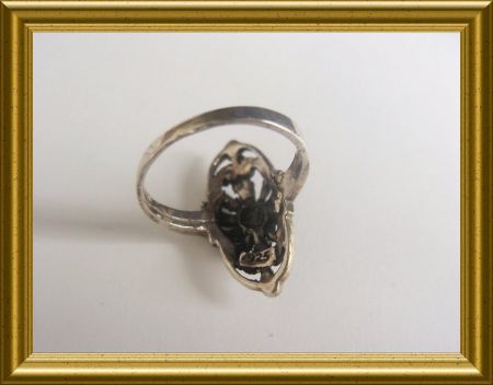 Oude zilveren ring - Afbeelding 7