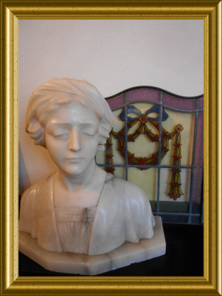 Antieke marmeren buste // antique marble buste - nr. 1