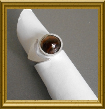 Mooie ring met tijgeroog - nr. 1