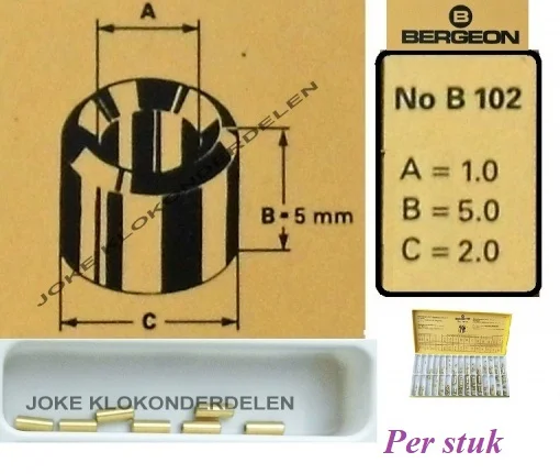 = Bergeon bouchons = B 102=41748