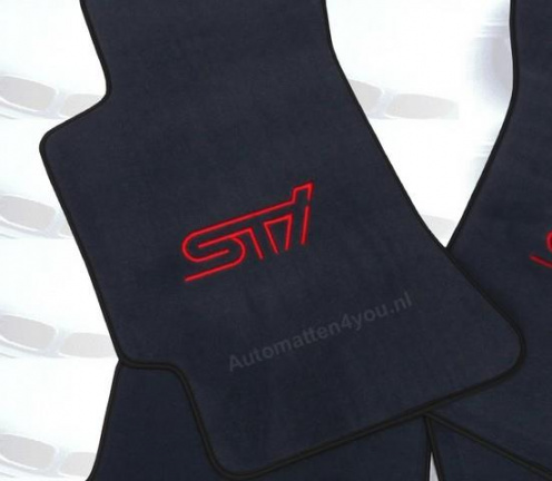 Automatten Subaru Impreza met logo in alle kleuren - nr. 1