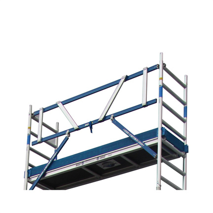 ASC BL rolsteiger 90 x 190/250 x 4.2 mtr. + AGS-PRO voorloopleuning