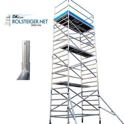 Rolsteiger 12.2 mtr. werkhoogte 135 x 190 / 250 / 300 ASC
