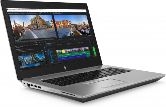 HP ZBook 17 G5 Laptop - Zwart, Zilver - Demo model Intel Core i7-8750H 6C