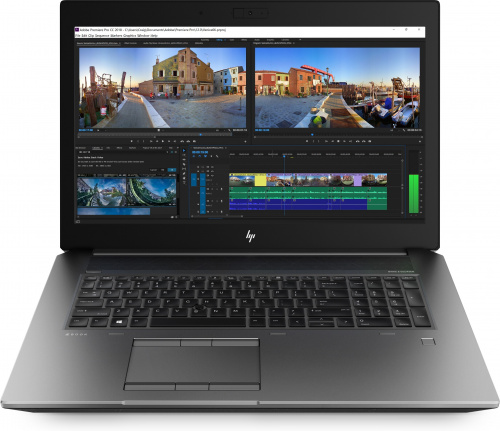 HP ZBook 17 G5 Laptop - Zwart, Zilver - Demo model Intel Core i7-8850H 6C