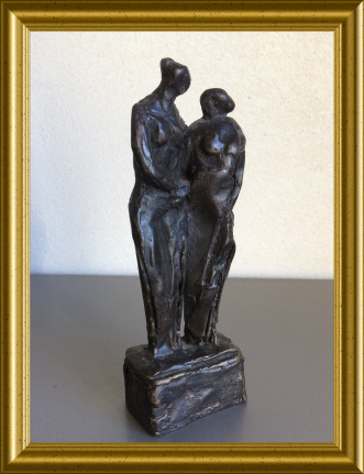 Mooi bronzen beeldje : Ineke van Dijk - Afbeelding 2