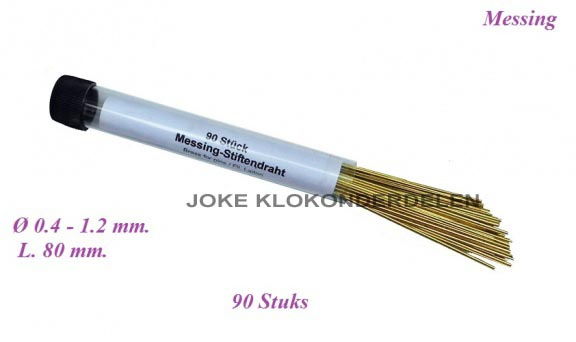 = Messing stiften = Augusta kwaliteit = 33760