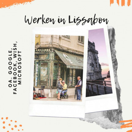 Werken voor geweldige bedrijven (Google, Uber, Bol.com, Tiktok etc.) in Lissabon, zowel inbound als