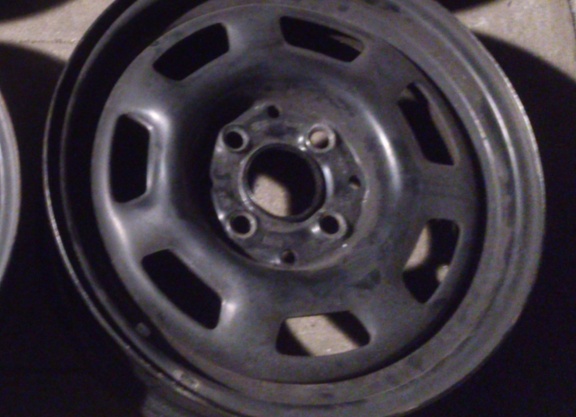 4 Stalen Velgen Vw Passat 35i Golf 3 Polo 6N 14 Inch 4x100 - Afbeelding 2
